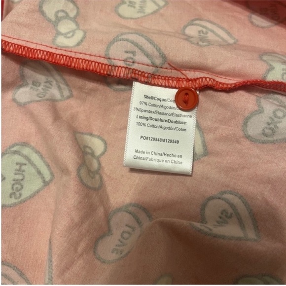 Hello Kitty X ModCloth Hearts and Bows Fit & Flare Dress size 10 - Picture 6 of 7